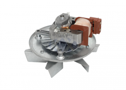 Вентилятор обдува духовки COK400UN 30W, 220-240V, шток 13,5мм(с крыльчаткой 6 лопастей)