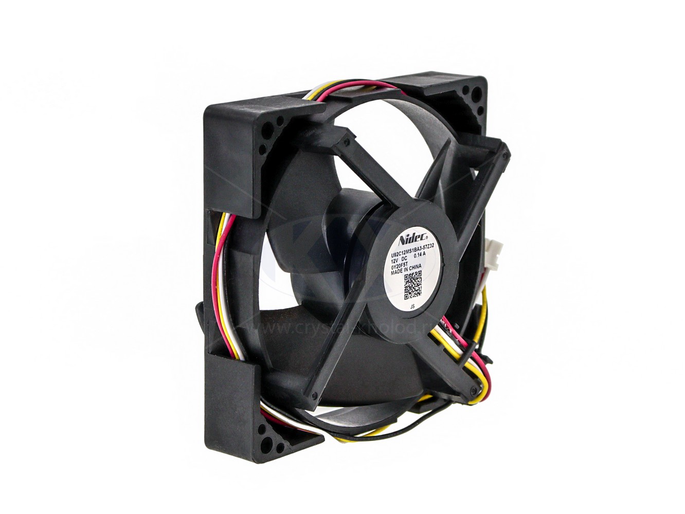 Вентилятор 92*92 NIDEC U92C12MS1BA3-57Z32 12V, 0.14A, 4pin