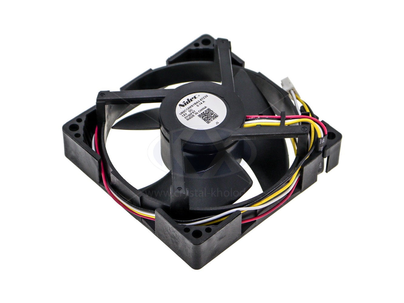 Вентилятор 92*92 NIDEC U92C12MS1BA3-57Z32 12V, 0.14A, 4pin