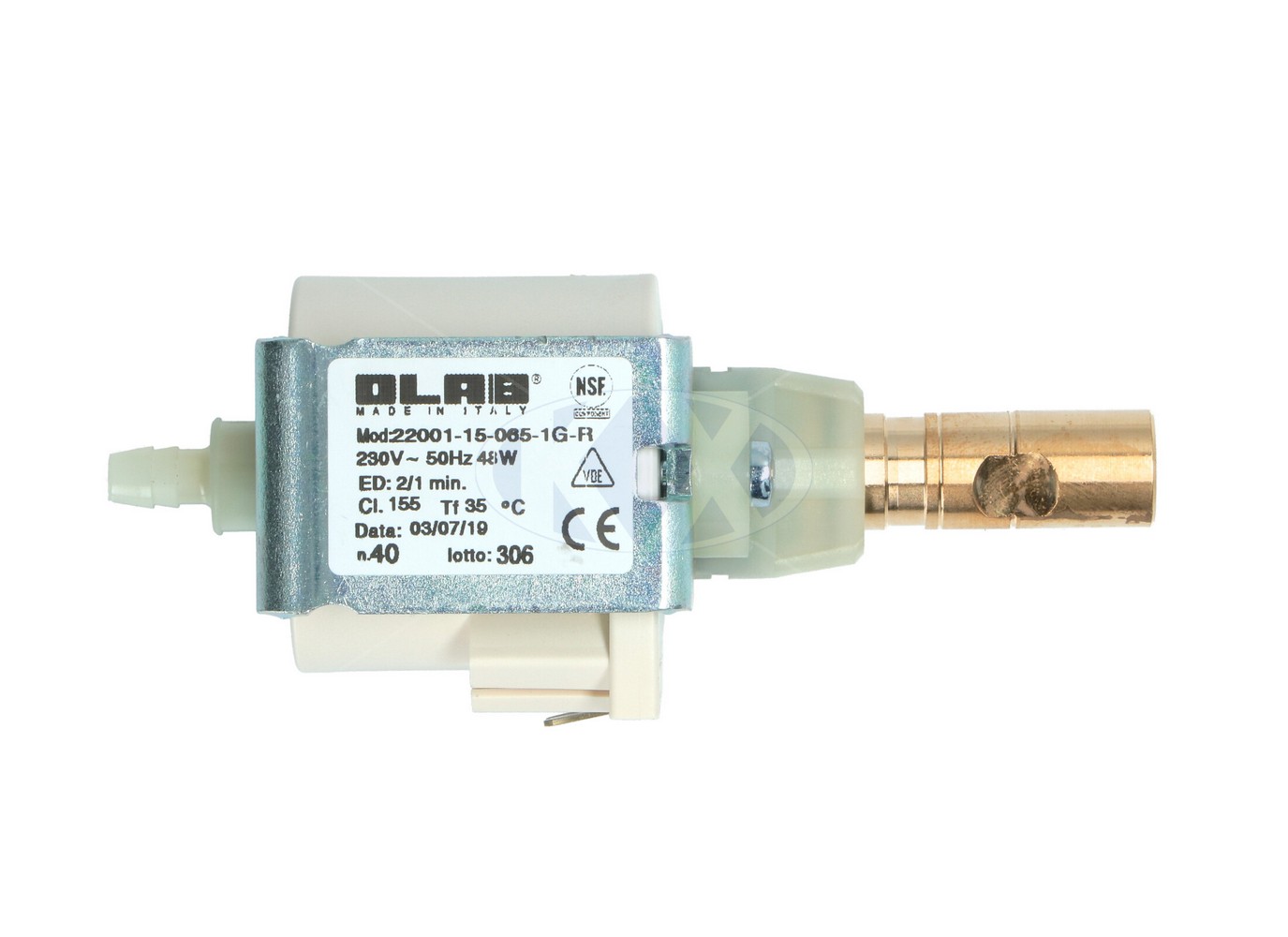 Насос кофемашины OLAB 48W 230V 15bar CFM207UN