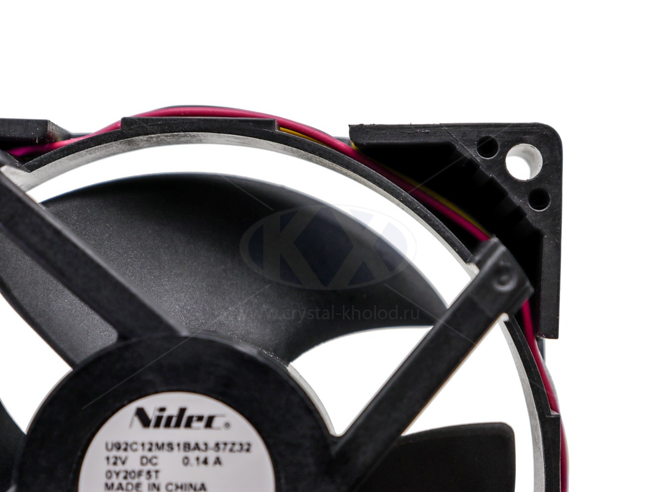 Вентилятор 92*92 NIDEC U92C12MS1BA3-57Z32 12V, 0.14A, 4pin