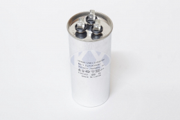Конденсатор CBB65 60+1.5мкф (металл), 450V (50шт/кор)
